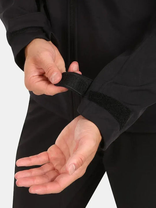 Ravio-m Winter Jacket Softshell Waterproof and Windproof Black