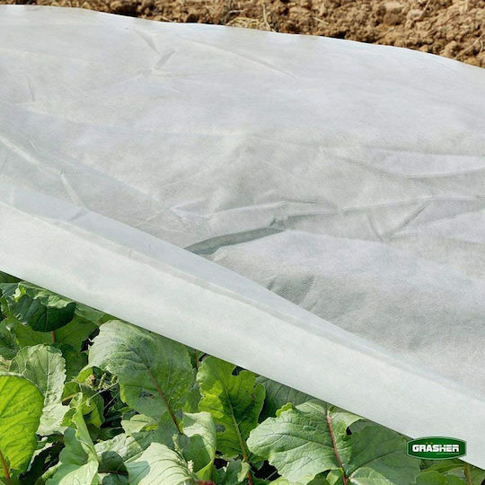 Grasher 104049 Capac Antigel Cu Glugă 17gr/m² Alb