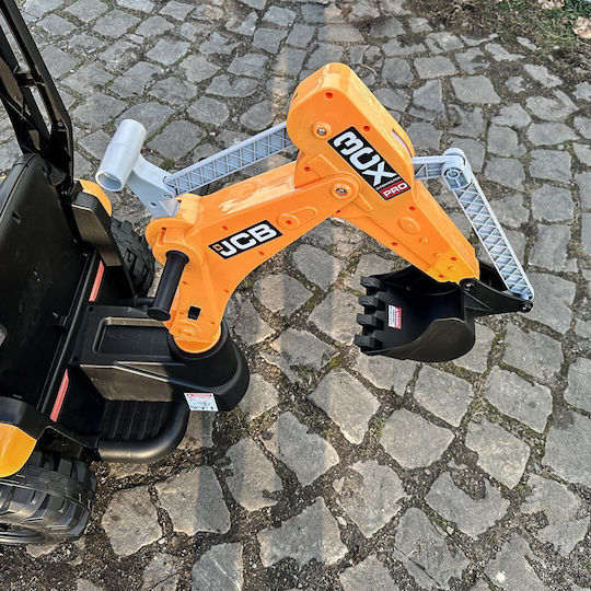 Παιδικό Τρακτέρ JCB Ηλεκτροκίνητο 12 Volt Κίτρινο για 3+ Ετών