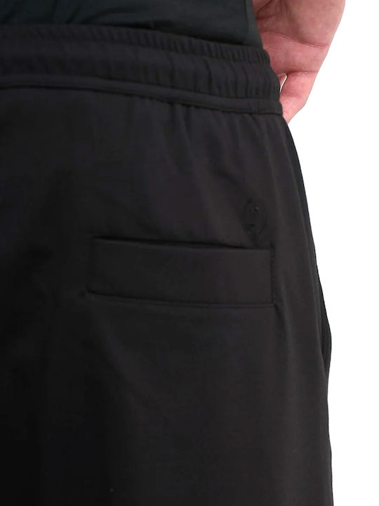 Odense Trousers in Tapered Line Black