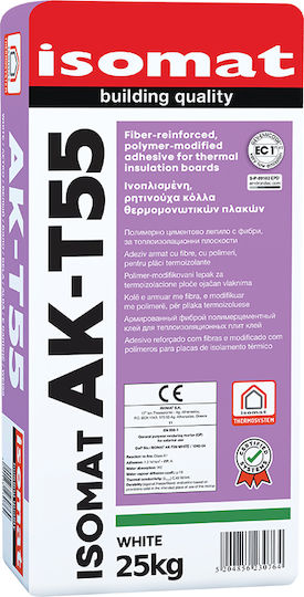 Isomat AK-T55 Thermal Insulation Plate Adhesive White 25kg