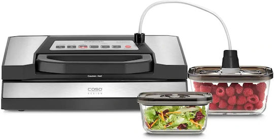 Sigilator cu Vid Caso Germany Vrh 700 Advanced Pro Uscat Umed Marinare Vidare Oțel Inoxidabil