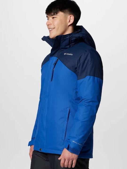Columbia 2087411-433 Ανδρικό Μπουφάν για Σκι & Snowboard Ροζ