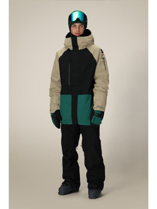 686 I-008290-455 Ανδρικό Μπουφάν Gore-Tex για Σκι & Snowboard Πράσινο