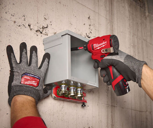 Milwaukee M12™ BLPP2B-422B Set Impact Drill Driver & Impact Screwdriver Brushless 12V with 2 Batteries 4Ah - 2Ah and Case