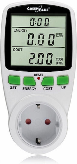 Green Blue Electrical Meter Socket 3.6kW