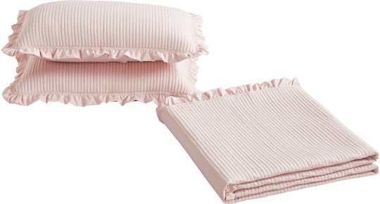 Liolios Home Armony Υπέρδιπλο Pink 220x240cm Liolios Home Armony Υπέρδιπλο Pink 220x240cm