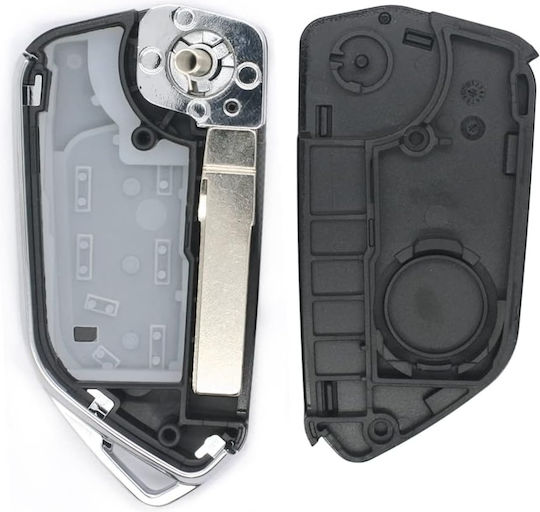 Volkswagen Carcasă cheie auto cu lamă fără butoane pentru Skoda / Audi / VW / Scaun