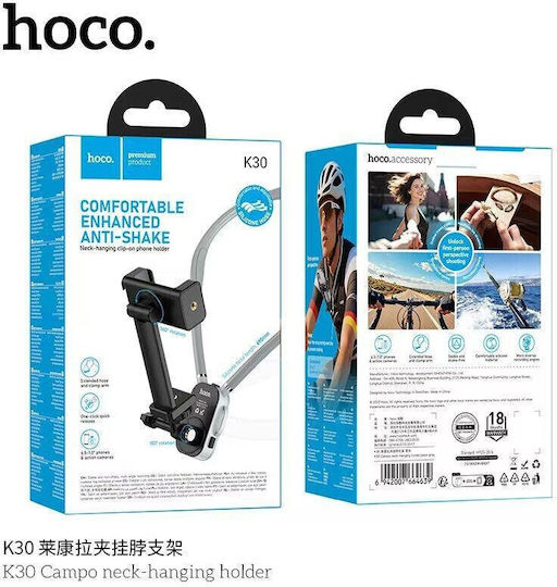 Hoco K30 Neck Stand for Mobile in Black color