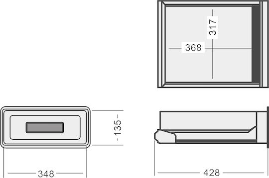 Caff S.L. Coffee Grounds Single Drawer