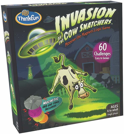 Joc de Societate Invasion of the Cow Snatchers pentru 1 Jucător 6+ Ani (EN) Think Fun