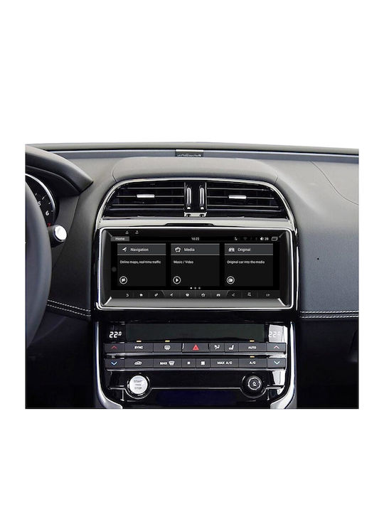 Bizzar Car Audio System for Jaguar F-Pace 2016-2019 (Bluetooth/USB/WiFi/GPS/Apple-Carplay/Android-Auto) with Touch Screen 10.25"