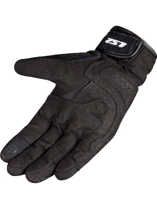 LS2 Kubra Summer Men's Motorcycle Gloves Gray