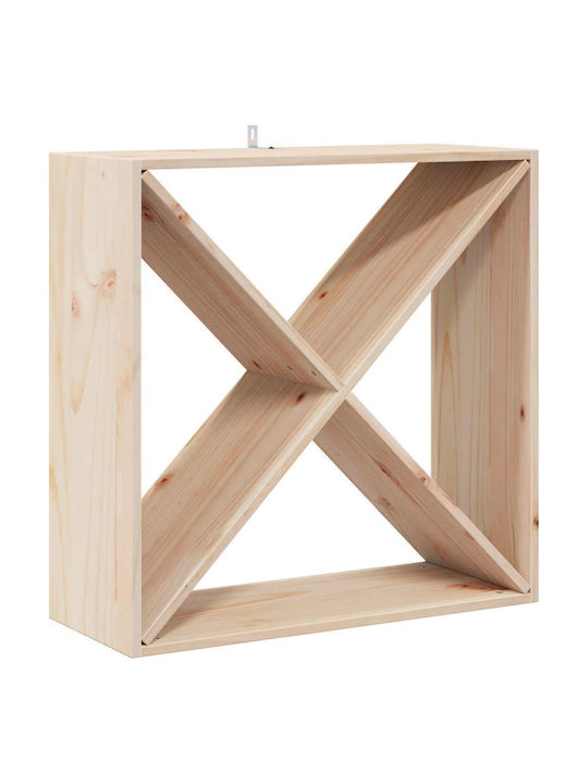 vidaXL Freistehend Weinkeller Beige 62x25x62εκ.