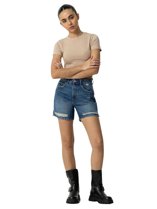 Șort/Salopetă Copii Denim Albastru