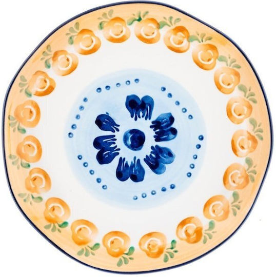 Björn Teller Wüste aus Porzellan Mehrfarbig mit Durchmesser 20cm 4Stück