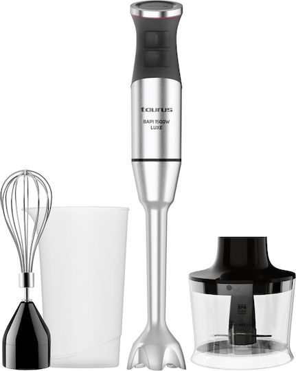 Taurus Bapi Hand Blender with Stainless Rod 1500W Silver