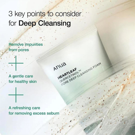 Anua Heartleaf Foam Cleansing Face for Acne-Prone Skin 150ml