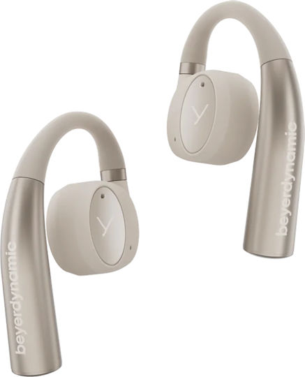 BeyerDynamic Verio 200 Open Ear Bluetooth Handsfree Ακουστικά με Αντοχή στον Ιδρώτα και Θήκη Φόρτισης Cream