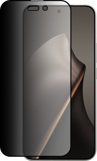 Idol 1991 0.25mm Full Glue Privacy Tempered Glass Black (Xiaomi 15T)