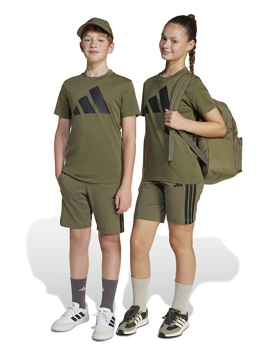 Sportliche Kinder-Shorts/Bermudas Essentials Short Grün