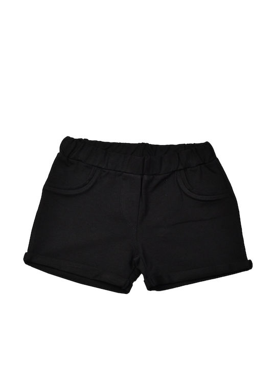 Kids' Shorts/Bermudas Fabric Black