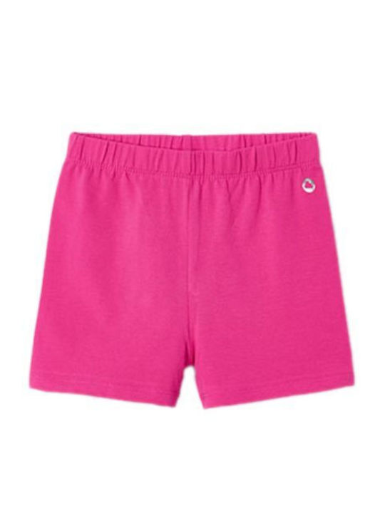 Kinder-Shorts/Bermudas Stoff Magenta