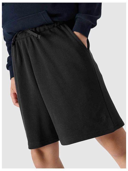 Sportliche Kinder-Shorts/Bermudas Schwarz