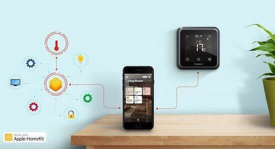 Honeywell Ψηφιακός Θερμοστάτης Χώρου Smart με Οθόνη Αφής και Wi-Fi