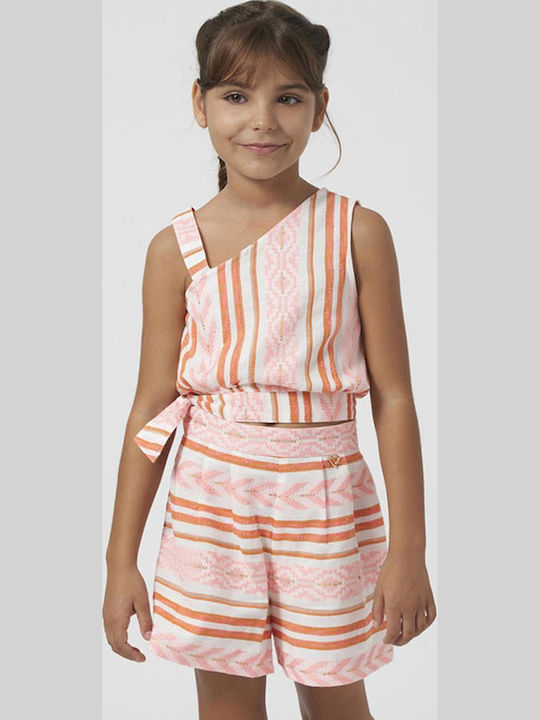 Kinder-Shorts/Bermudas Stoff Rosa