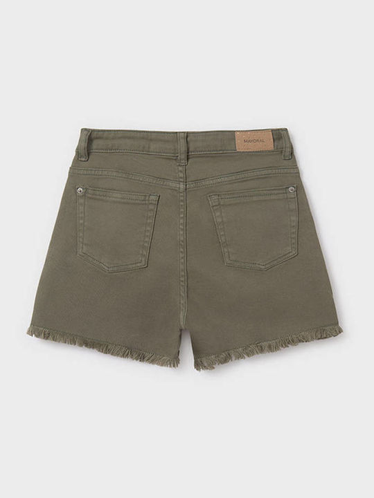 Kinder-Shorts/Bermudas Stoff Khaki