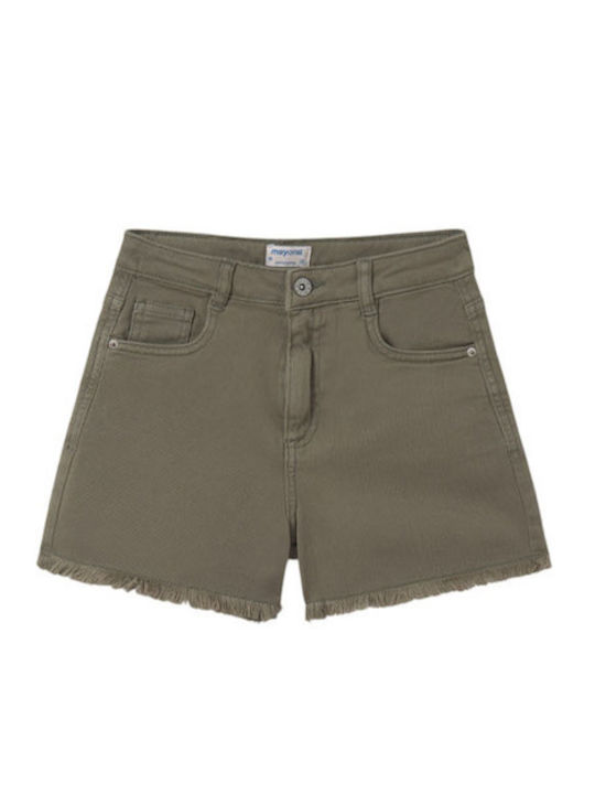 Kinder-Shorts/Bermudas Stoff Khaki