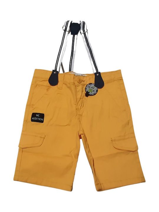 Kinder-Shorts/Bermudas Stoff Gelb
