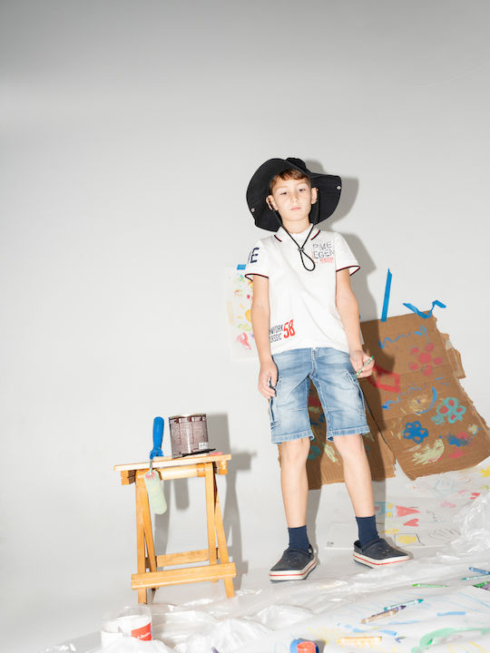Kinder-Shorts/Bermudas Denim Rot