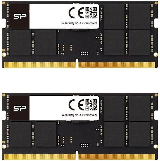 Silicon Power DDR5 32GB RAM με 2x16GB Modules και Ταχύτητα 4800 για Laptop