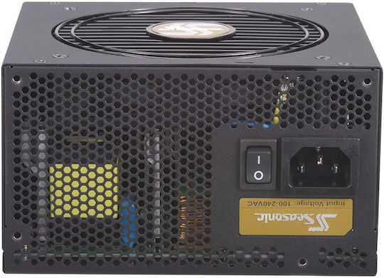 Seasonic G12 GM-750 750W Μαύρο Τροφοδοτικό Υπολογιστή Semi Modular 80 Plus Gold