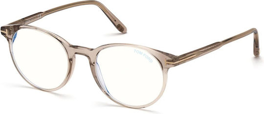 Tom Ford Tf5695-b 045 Blue Block Prescription Eyeglass Frames