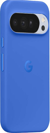Google Eco-Designte Weiche Silikon Hülle für Pixel 10 Pixel 10 Pro Blau