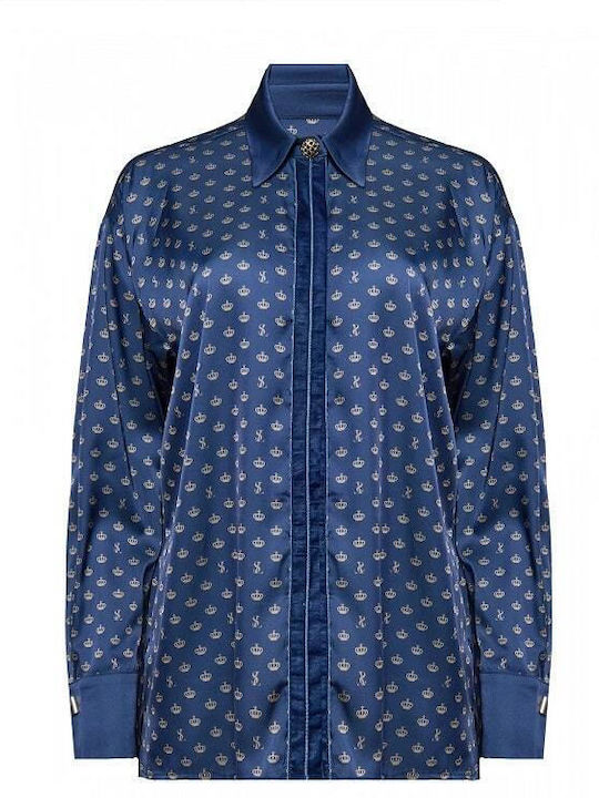 Long-sleeved Shirt Blue