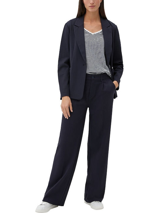 s.Oliver Red Label Γυναικείο Σακάκι Navy Μπλε