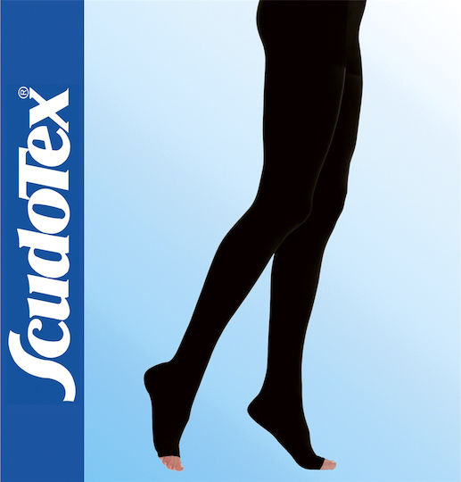 Scudotex Чорапогащник 23-32 мм рт. ст Черен