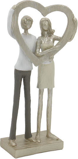Декоративно Полирезин 13х6,5х29 От Двойка Сърце Keskor 67338