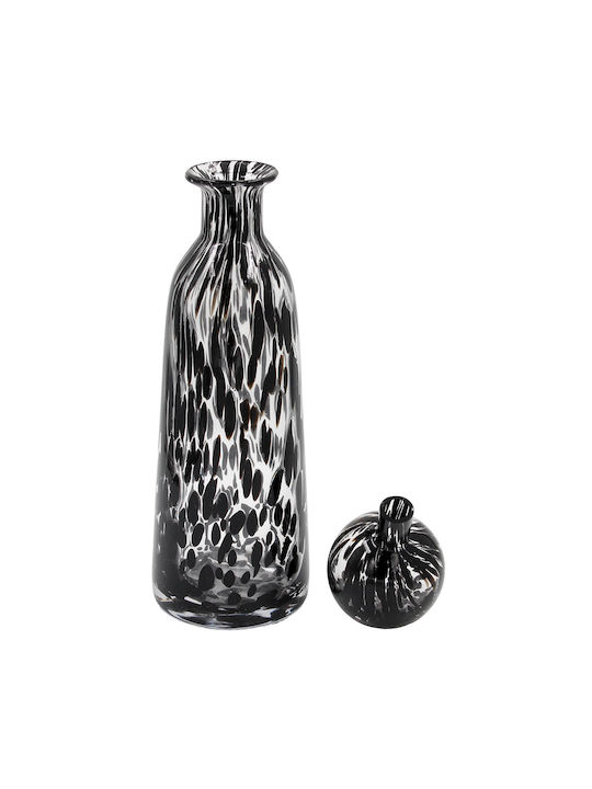 Keskor Decorative Vase Black 12x12x41cm