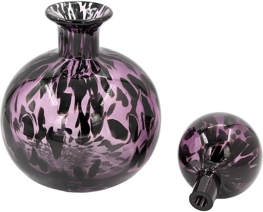 Keskor Decorative Vase Purple 18x18x26cm