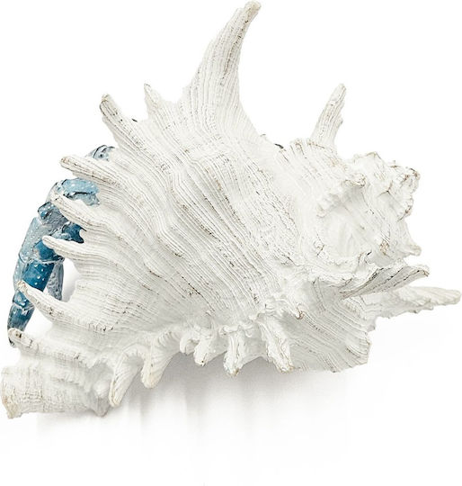 Artekko Decorative Seashell made of Polyresin 23.5x23.5x17.8cm 1pcs