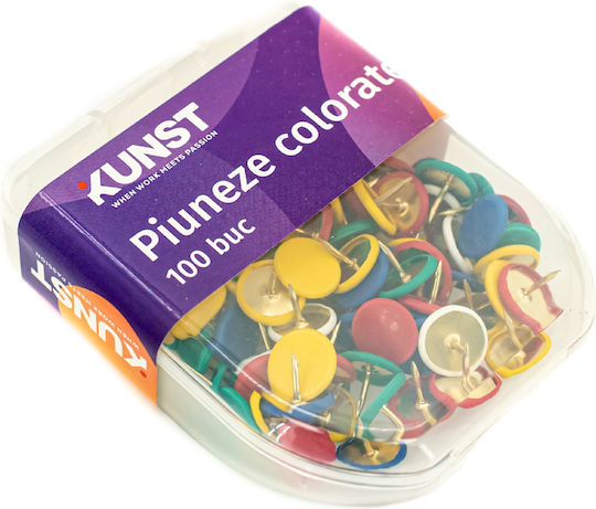 Set Piuneze Colorate 100 Bucăți