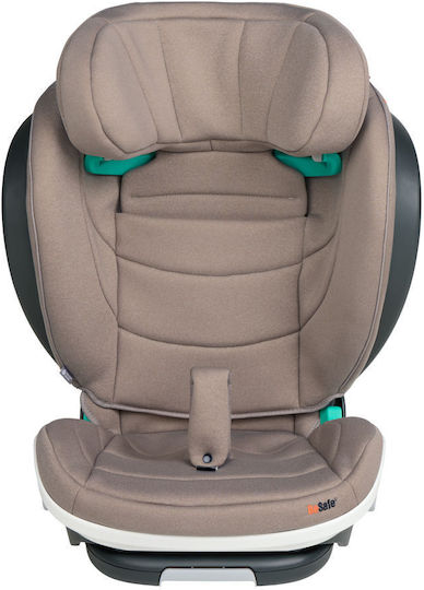 BeSafe Flex FIX 2 Baby Car Seat High-back Booster i-Size Dark Sand Soft Breeze