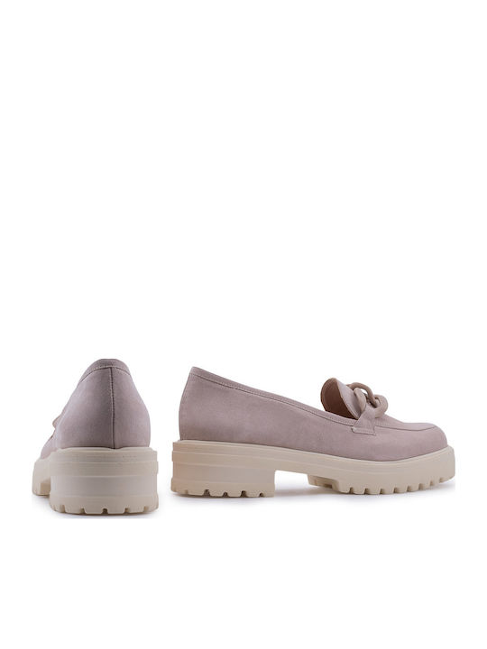 Γυναικεία Loafers σε Ροζ Χρώμα