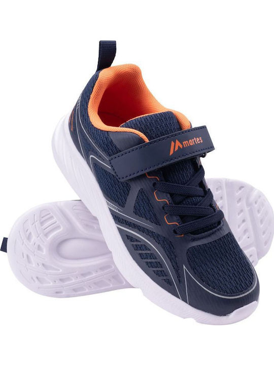 Kids Sneakers with Hoop & Loop Closure Black