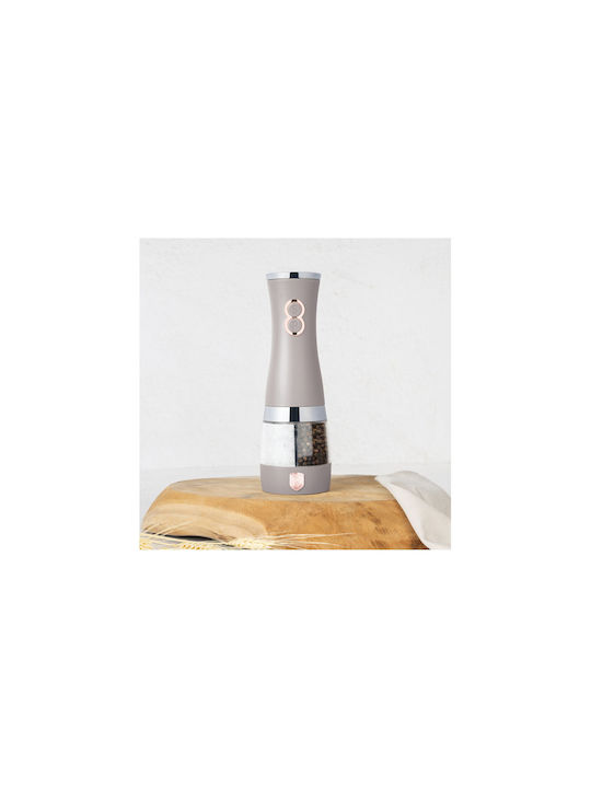 Berlinger Haus Electric 2 in 1 Inox Salt Pepper Mill In Silver Colour